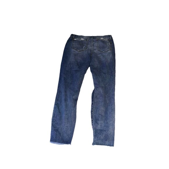 KANCAN Women’s ' Size 31 (15) DISTRESSED JEANS Button Fly - Picture 3 of 5